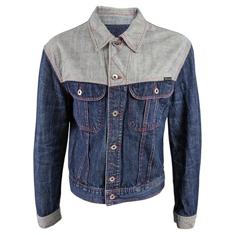 veste en jean dolce gabbana homme